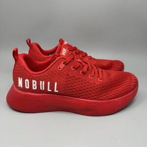 Nobull Journey Mens Size 11 Red Athletic Running Training Shoes Sneakers
